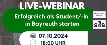 Event-Image for 'Erfolgreich als Student/-in in Bayreuth starten'