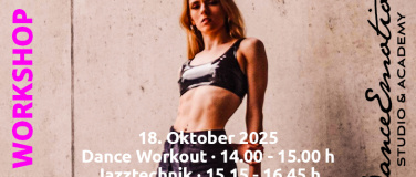 Event-Image for 'Workshop Dance Workout & Jazztechnik mit Alex Pfab'