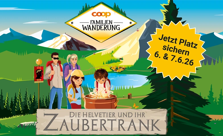 Coop Familienwanderung - Wanderabenteuer f&uuml;r Familien Tickets