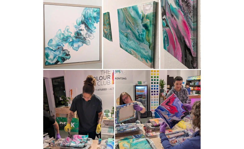 Event-Image for 'Acrylic Pouring Workshop Kassel Kreativkurs mit Acrylfarben'