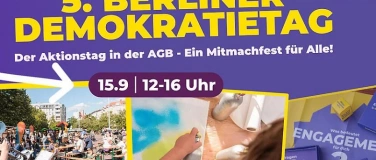 Event-Image for '5. Berliner Demokratietag - Das Mitmachfest für alle!'