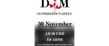 Event-Image for 'Depeche Mode Synthiepop Party!!!'