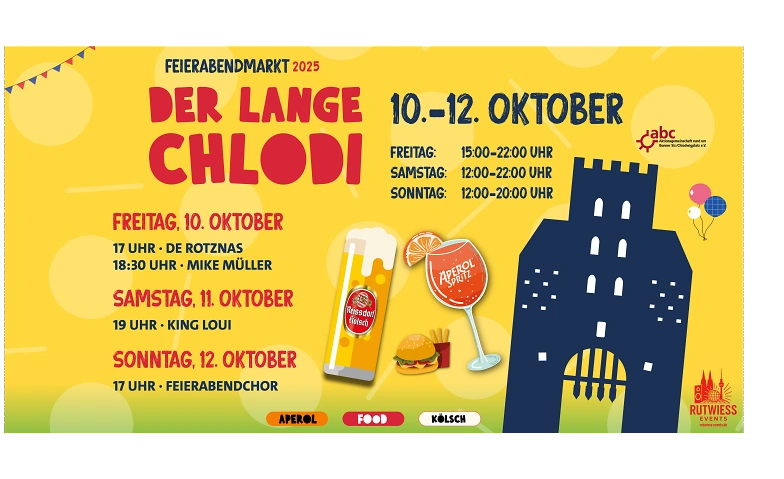 Event-Image for 'Feierabendmarkt XXL auf dem Chlodwigplatz'