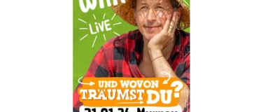 Event-Image for 'Willi live &ndash; Und wovon tr&auml;umst du? Die Show &uuml;ber Tr&auml;ume, Mut'