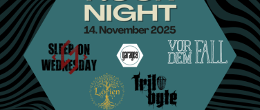 Event-Image for 'Sleep on Wednesday, Vor dem Fall, Trilobyte, Lórien'