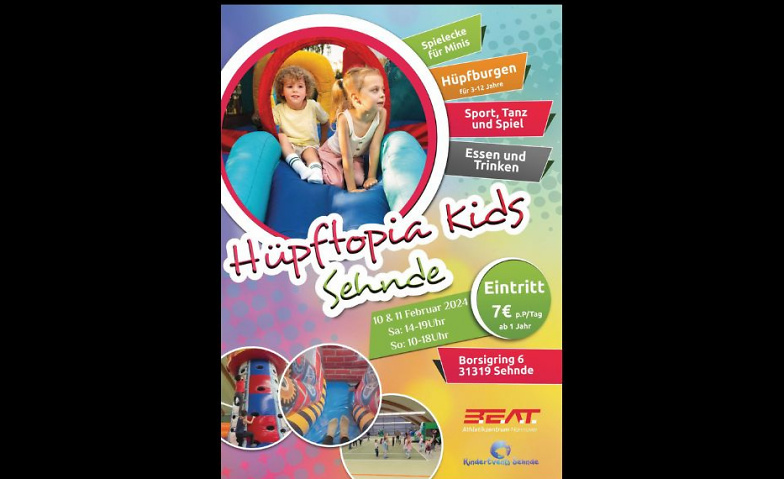 Event-Image for 'Hüpftopia Kids Sehnde'