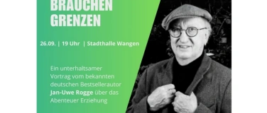 Event-Image for 'Vortrag von Jan Uwe Rogge – „Kinder brauchen Grenzen“'
