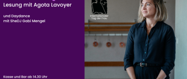 Event-Image for 'Internationaler Tag der Frau - Lesung mit Agota Lavoyer'