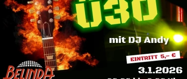 Event-Image for 'Ü30 mit DJ Andy – Januar-Aktion – Unter 30? Eintritt frei!'