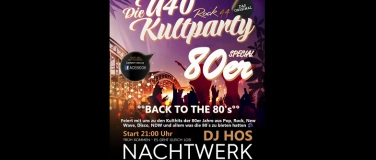 Event-Image for 'Ü40 PARTY MÜNCHEN » BACK TO THE 80s » Das Kultparty Special'