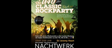 Event-Image for '&Uuml;40 PARTY M&Uuml;NCHEN &raquo; Die gro&szlig;e &Uuml;40 Classic-Rockparty'