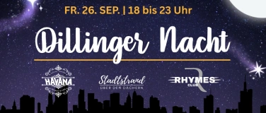 Event-Image for 'Dillinger Nacht Rhymes Club - Havana Bar - Stadtstrand'