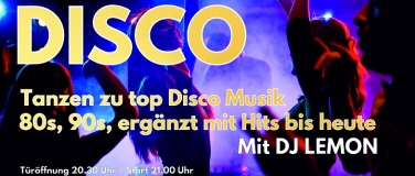 Event-Image for 'Disco im AUREA - 80s & 90s Party erg&auml;nzt mit  Hits bis heute'