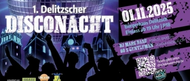 Event-Image for '1. Disco Nacht Delitzsch'