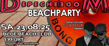 Event-Image for 'The Great DEPECHE MODE Beach Party & Special Live Guest'