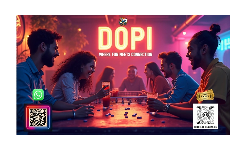 Event-Image for 'DOPI &ndash; Zurich&rsquo;s Ultimate Saturday Game Night & Social'