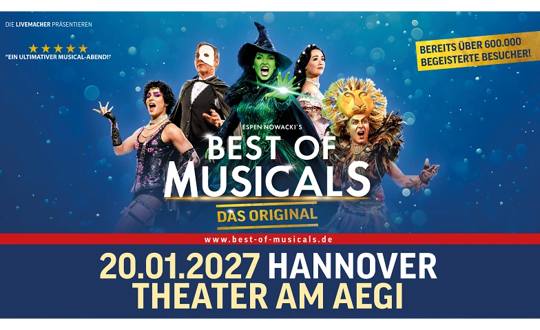 Best of Musicals Billets