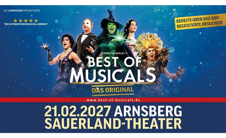 Best of Musicals Billets