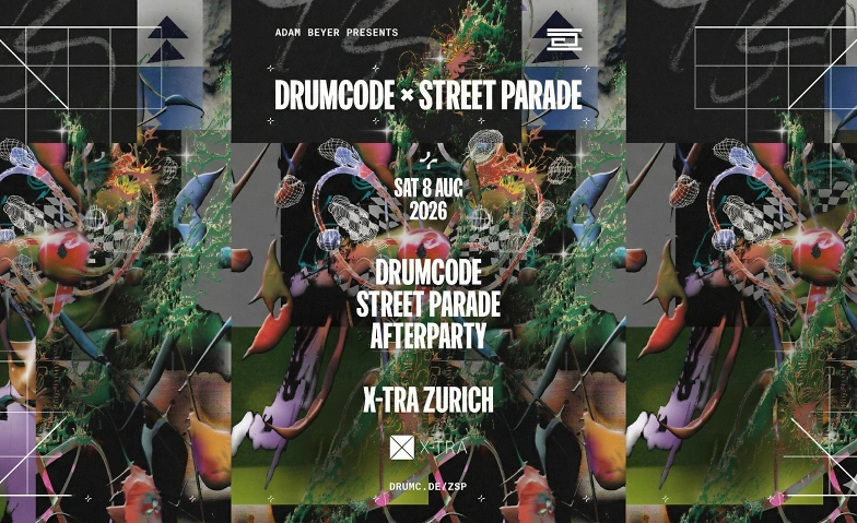 Adam Beyer pres. Drumcode Street Parade Afterparty XTRA, Z&uuml;rich Tickets