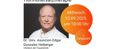 Event-Image for 'Infoabend: Wechseljahresbeschwerden & Hormonersatztherapie'