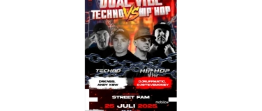 Event-Image for 'Dual Vibe Techno VS Hip-Hop'