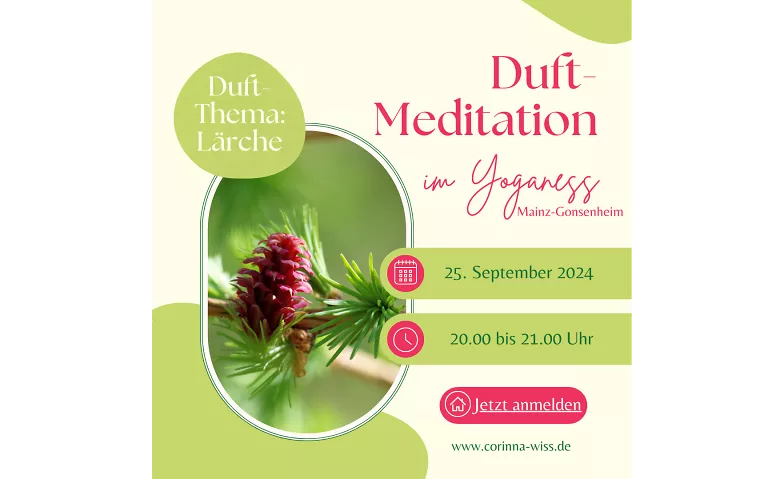 Duft-Meditation (Mainz) Yoganess, An den Kiefern 9, 55122 Mainz Billets
