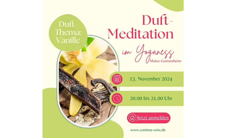Duft-Meditation (Mainz) Yoganess, An den Kiefern 9, 55122 Mainz Tickets