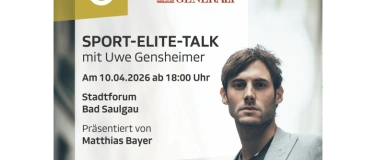 Event-Image for 'SportEliteTalk mit Handballlegende Uwe Gensheimer -> Vereine'