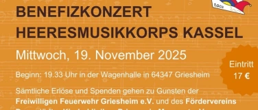 Event-Image for 'Benefizkonzert des Heeresmusikkorps der Bundeswehr Kassel'