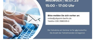 Event-Image for 'Effektiv bewerben im digitalen Zeitalter - Tipps & Tricks'