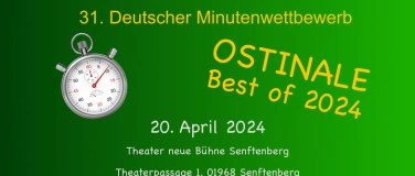 Event-Image for 'Senftenberger Kurzfilmtag & 31. Deutscher Minutenwettbewerb'