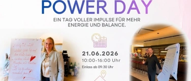 Event-Image for 'POWER DAY Ein Tag voller Impulse f&uuml;r mehr Energie'