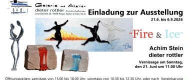 Event-Image for 'Ausstellung "Fire & Ice"  vom 21.6. bis 6.9. 2026 in Riegel'