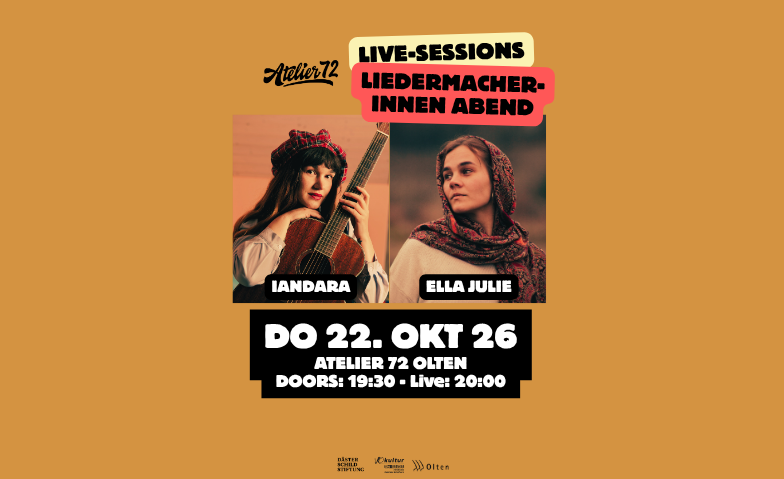 Atelier 72 Live-Sessions: Iandara &amp; Ella Julie Tickets
