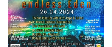 Event-Image for 'endless Eden - Classic Techno feeling, remember and more'