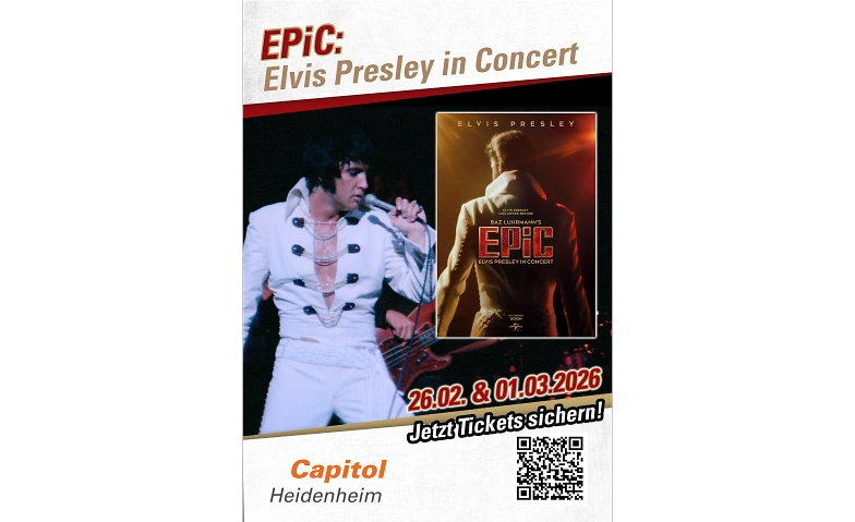 Event-Image for 'EPiC: Elvis Presley in Concert'
