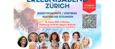 Event-Image for 'Erlebnisabend Medialität & Heilen mit kostenlosen Sitzungen'