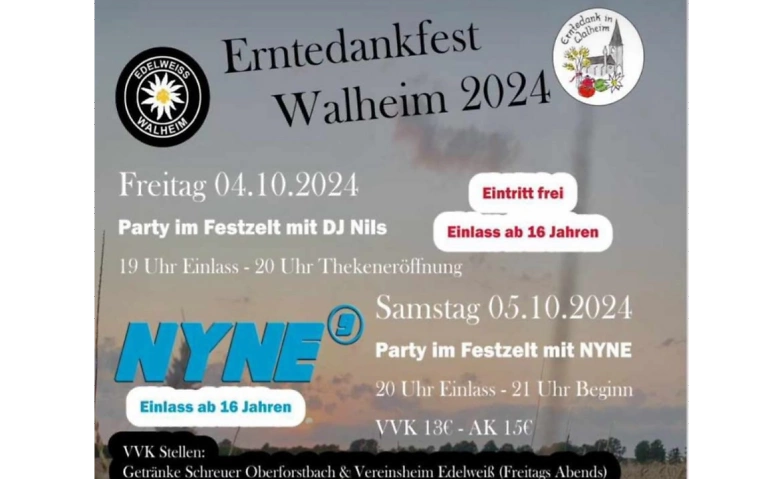 Erntedankfest Aachen Walheim ${singleEventLocation} Billets