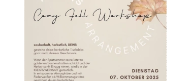 Event-Image for 'Kürbis Arrangement Workshop - 07.10.2025'