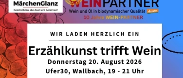 Event-Image for 'Erz&auml;hlkunst trifft Wein'