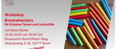 Event-Image for 'Workshop: Boomwhackers für Erzieher*innen und Lehrkräfte'