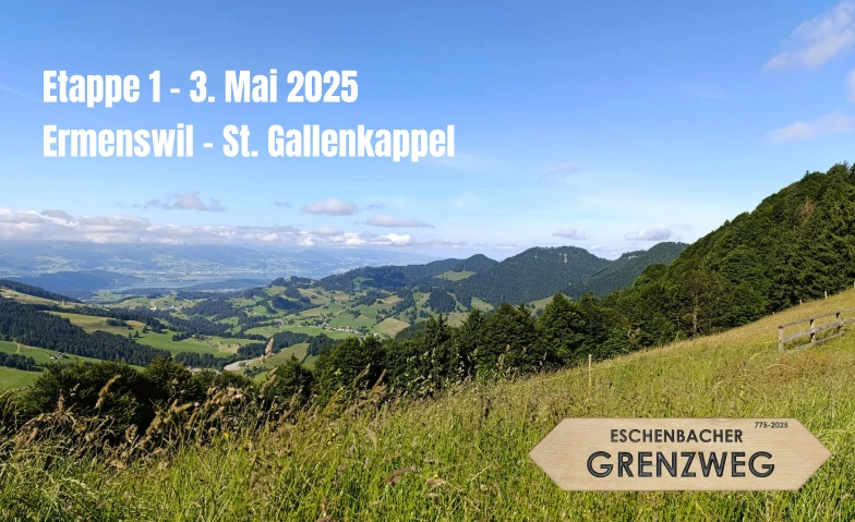 Etappe 1 - von Ermenswil nach St. Gallenkappel Eschenbacher Grenzweg, Eschenbacher Grenzweg null, 8733 Eschenbach Tickets