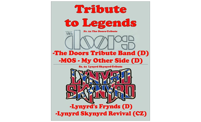 Tribute to Legends Tickets
