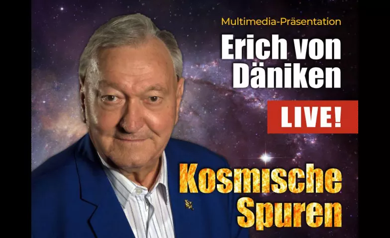 Erich von Däniken - Live 2024 - Kosmische Spuren Seestern Panorama-Bühne Zeulenroda-Triebes, Bauerfeindallee 1, 07937 Zeulenroda-Triebes Billets