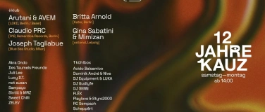 Event-Image for '12 Jahre Kauz // Samstag - Montag'
