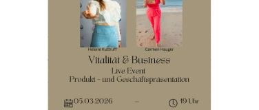 Event-Image for 'Vitalit&auml;t & Business'