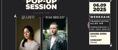 Event-Image for 'Pop-Up Session with Tom Bright & Lilla Shy'