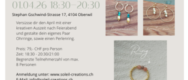 Event-Image for 'Schmuckworkshop 01.04.26 im Papuni in Oberwil (BL)'