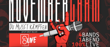 Event-Image for 'November Lärm – Hard Rock Event mit vier Bands'