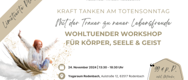 Event-Image for 'Mit der Trauer zu neuer Lebensfreude! Workshop Totensonntag'